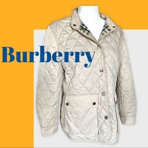 Burberry quilted jacket